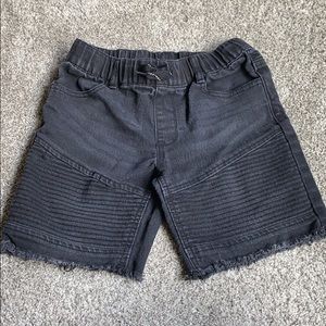 Art class pull on black denim shorts size 6